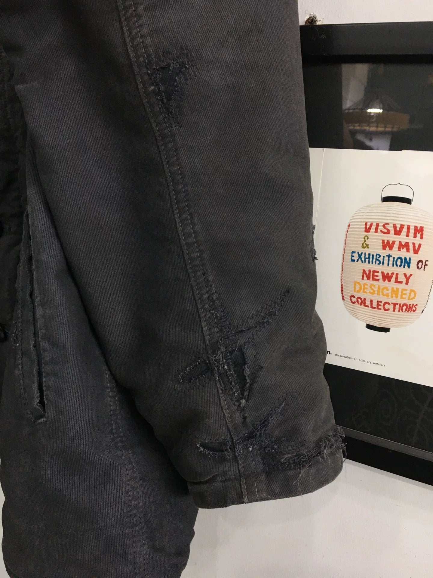 visvim purser deck jacket in navy color