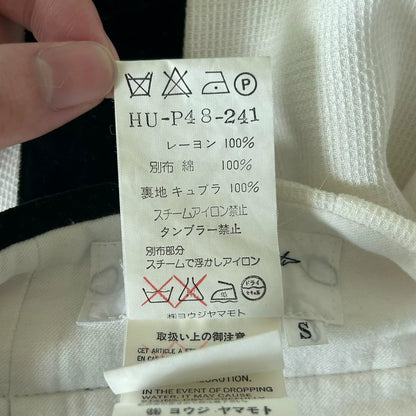 Yohji Yamamoto Velvet Patchwork Trousers