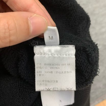 givenchy black sweatshirt with large logo