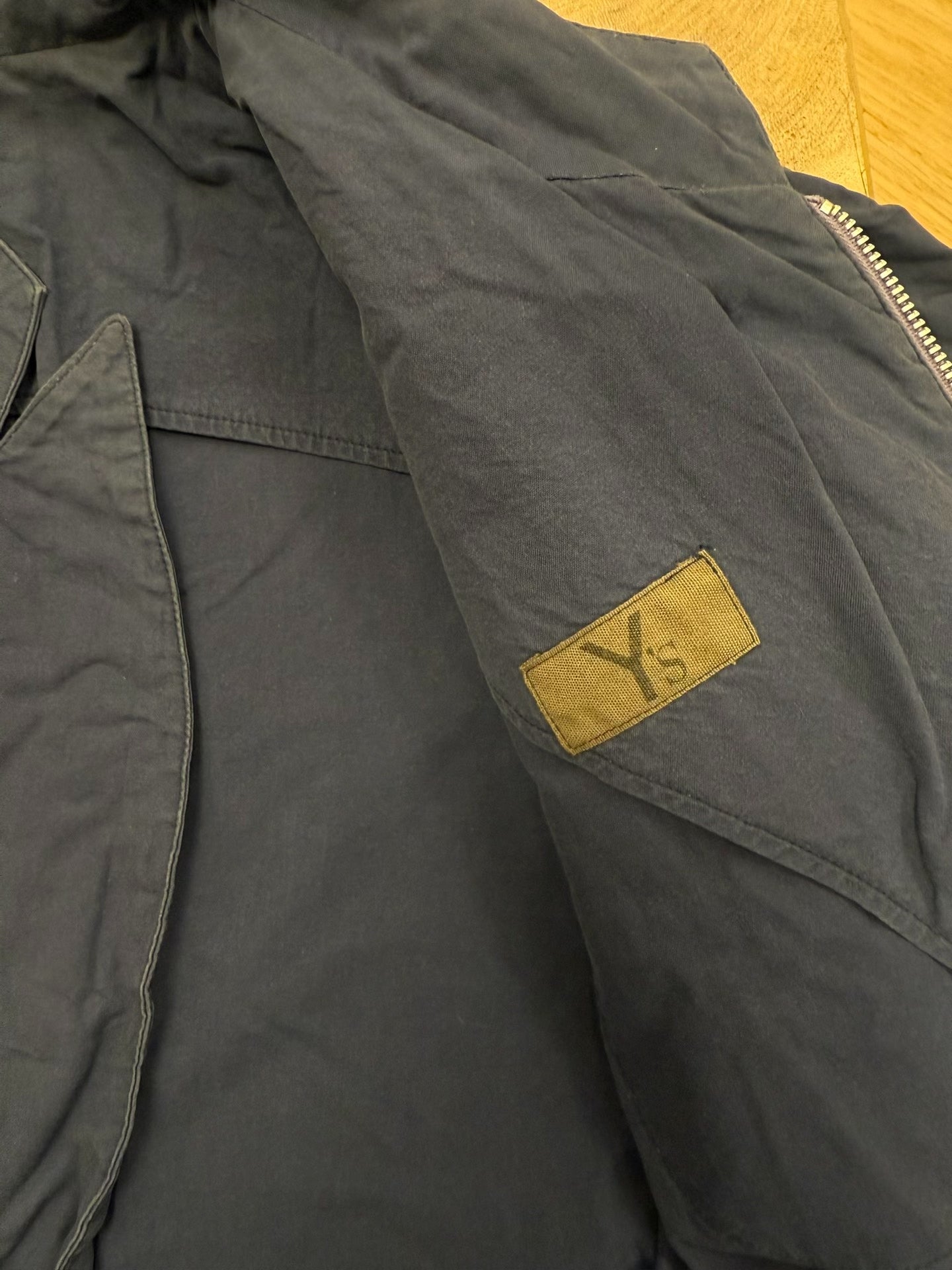 Yohji Yamamoto Y's Lapel Zip Pocket Jacket