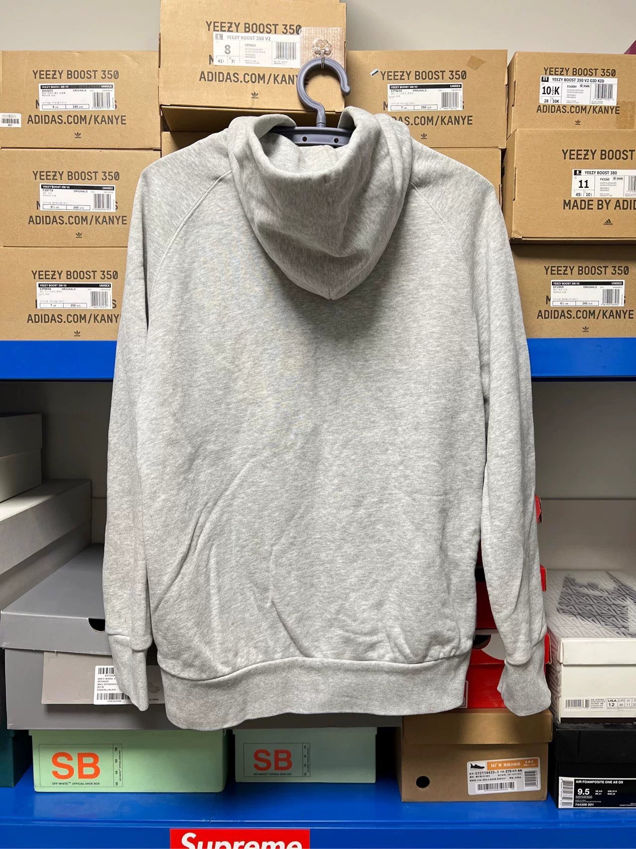 Acne Studios Side Zip Hooded Sweatshirt