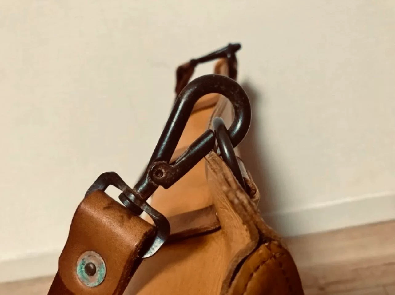 RRL Vintage Leather Messenger Bag