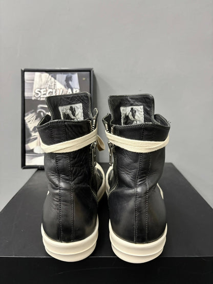 Rick Owens Leather Sneakers