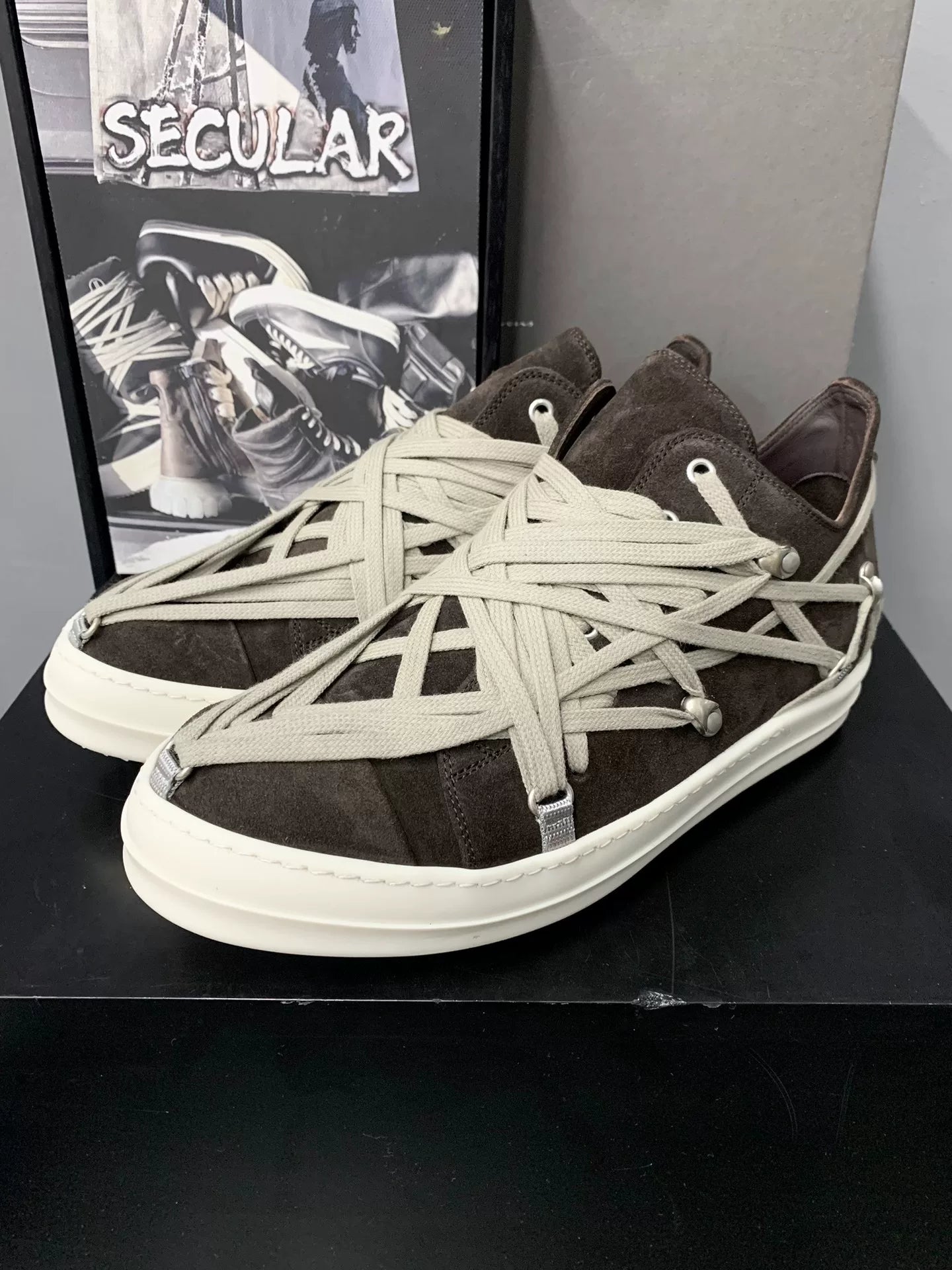 Rick Owens 25SS Low-Top Star Sneakers