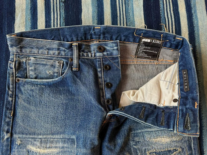 Kuro Aulick 03 Patchwork Denim Pants