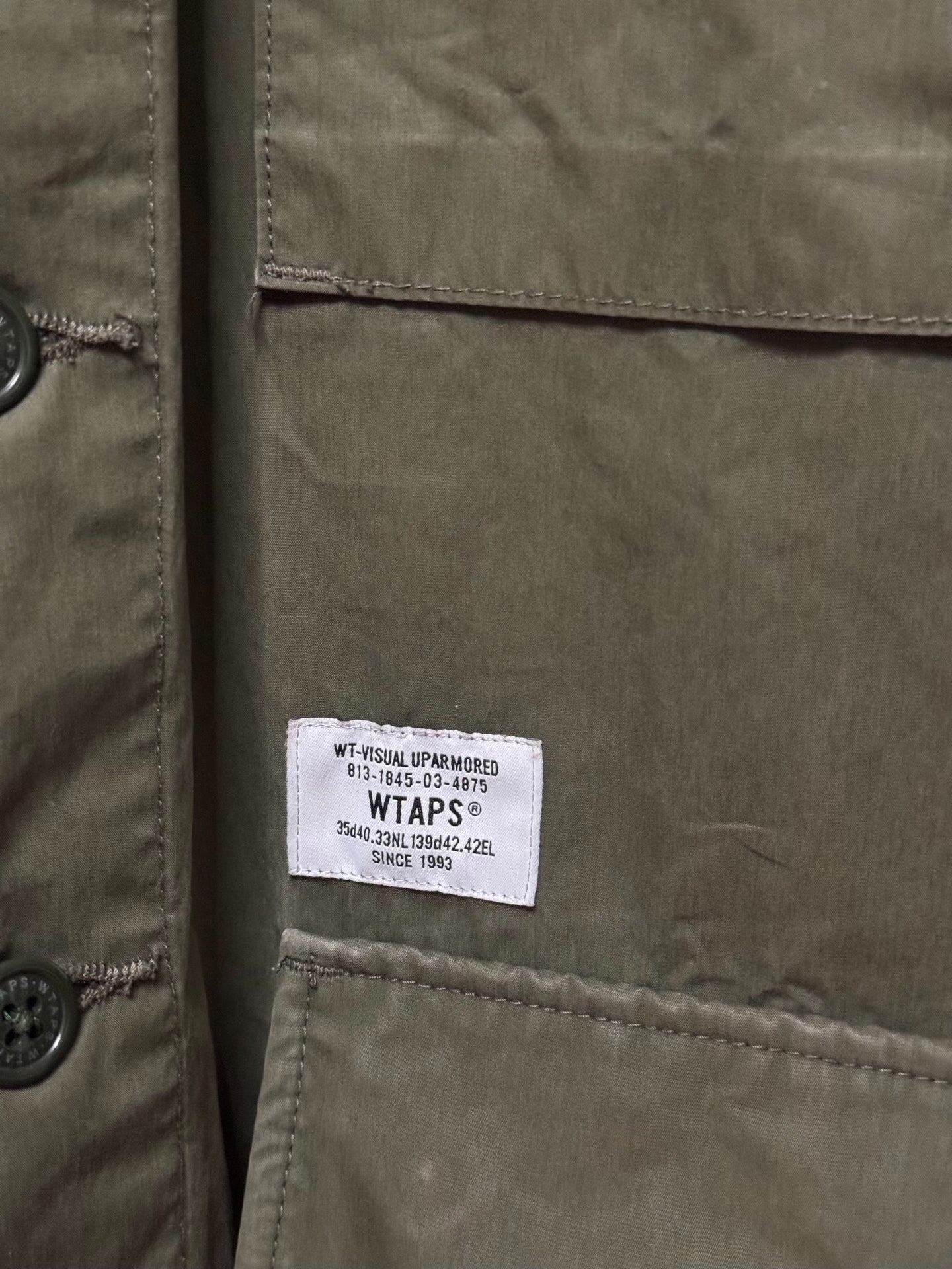 Wtaps 18ss Jungle LS Jacket