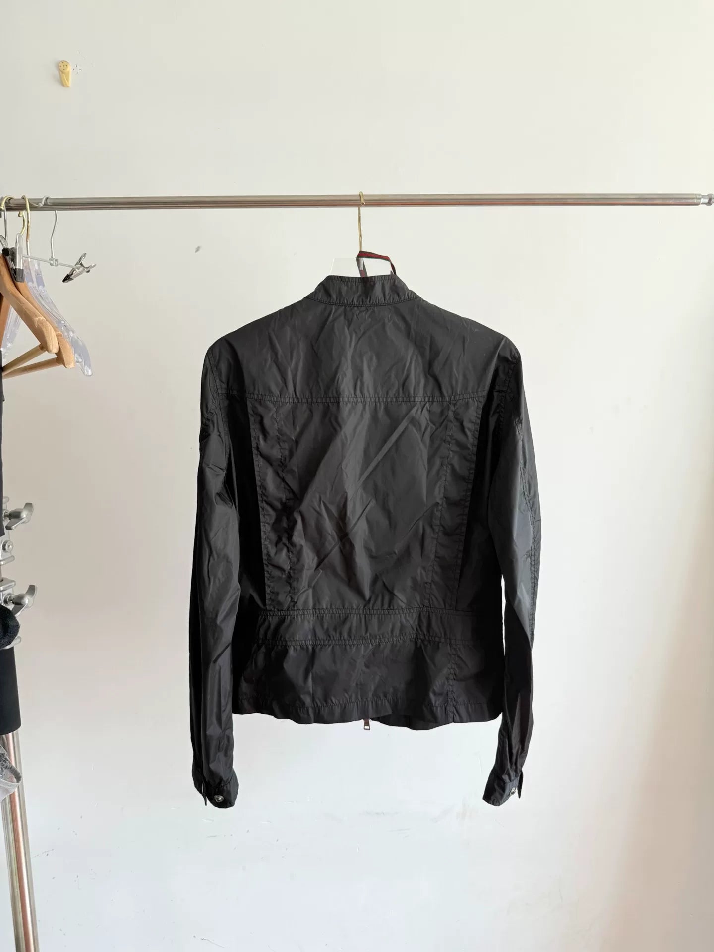 Portable Nylon Motorcycle Jacket by Gucci