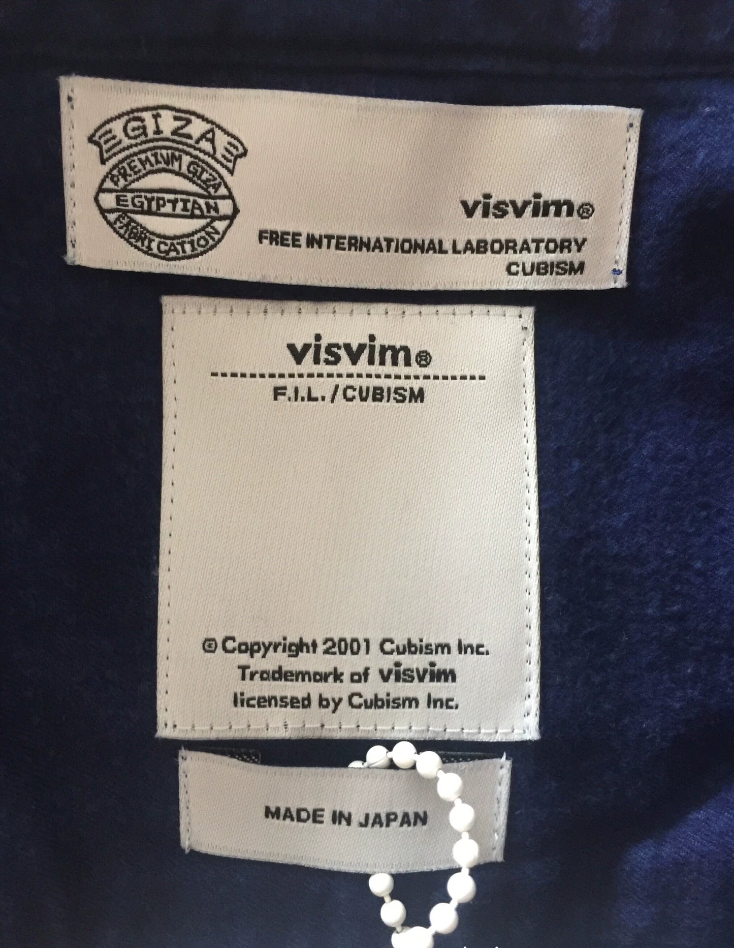 visvim ict elk 1910 Indigo Shirt