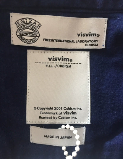 visvim ict elk 1910 Indigo Shirt