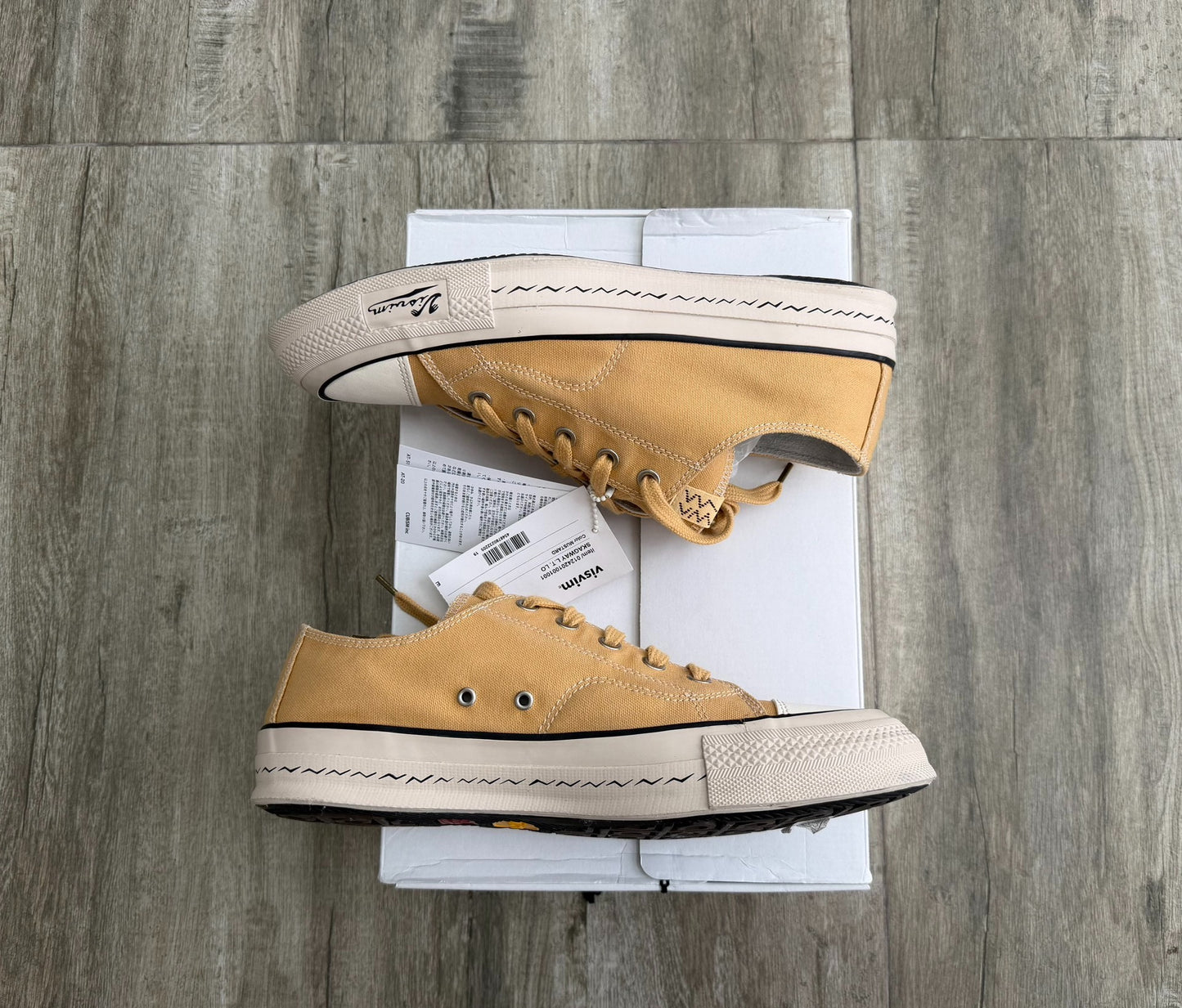 VISVIM SKAGWAY L.T.LO V-Sole Canvas Shoes