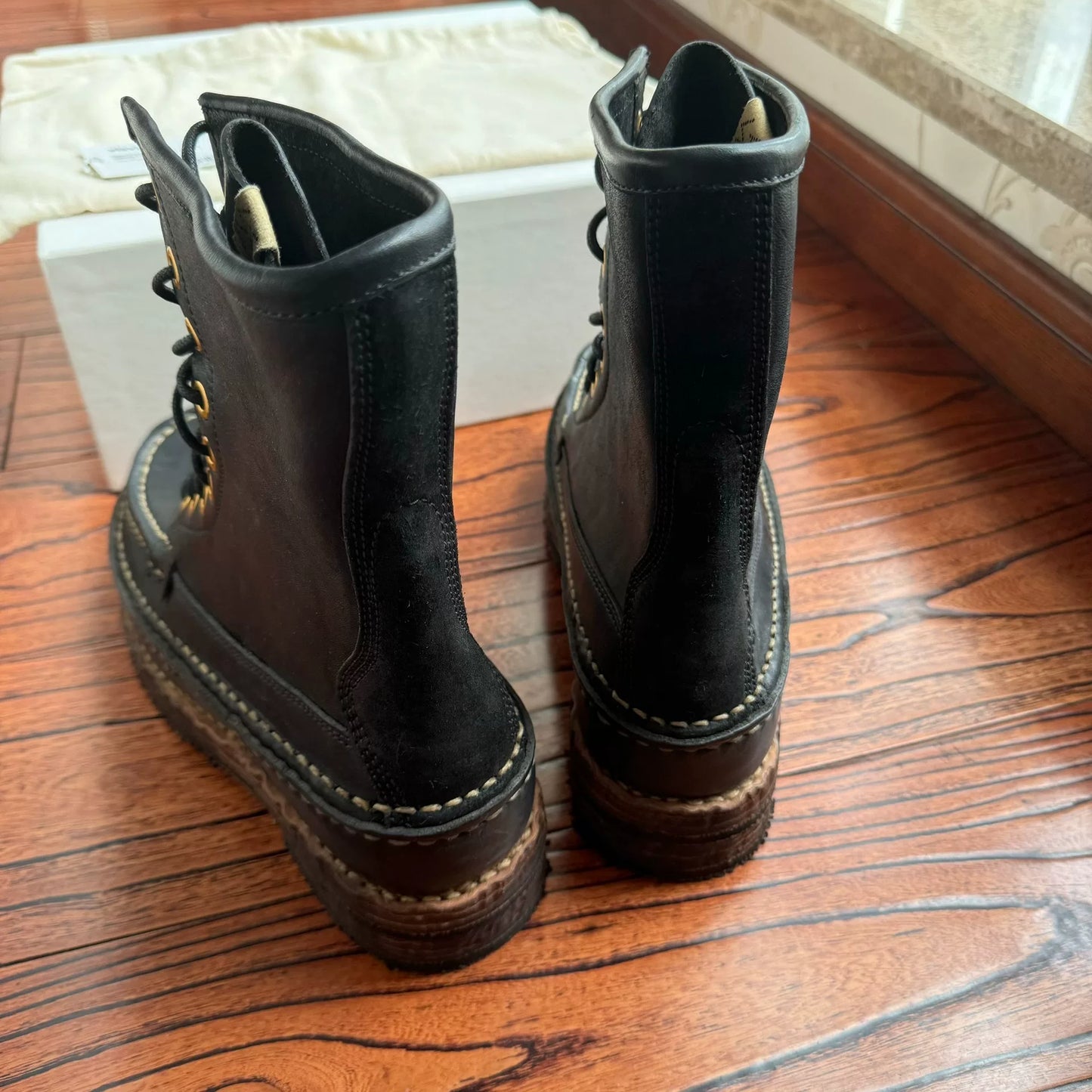 Visvim GRIZZLY CAMPER HI-FOLK Boot