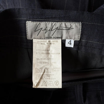 Yohji Yamamoto 05SS Blue Stripe Trousers