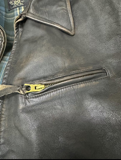 RRL 1930s Leather Jacket