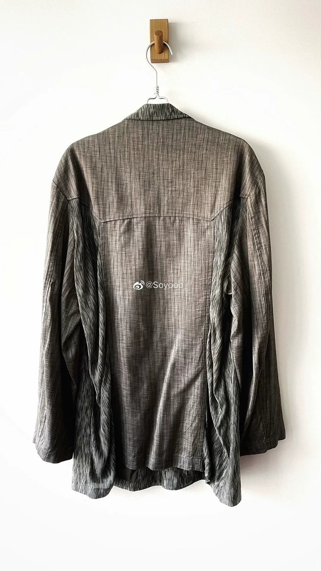 Yohji Yamamoto S/S 1999 Rayon Panel Coat