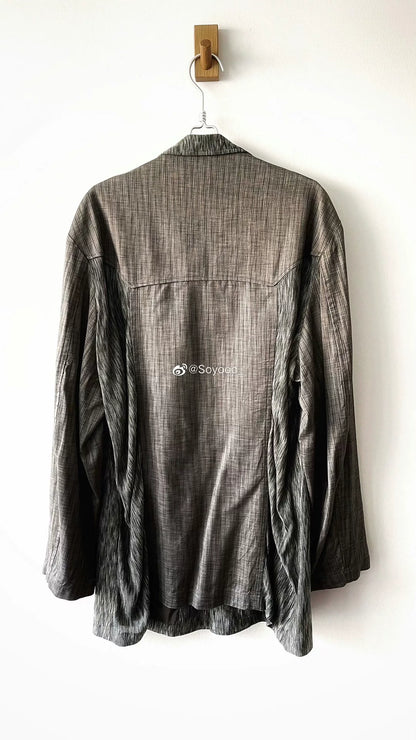 Yohji Yamamoto S/S 1999 Rayon Panel Coat
