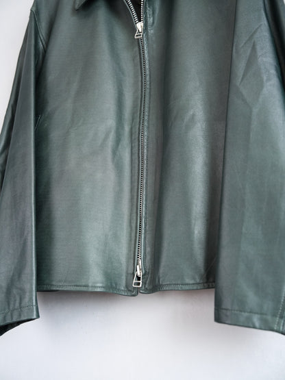 Yohji Yamamoto 18SS Sun Child Leather Jacket