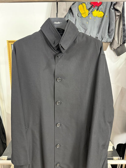 Yohji Yamamoto Wool Overcoat for Men
