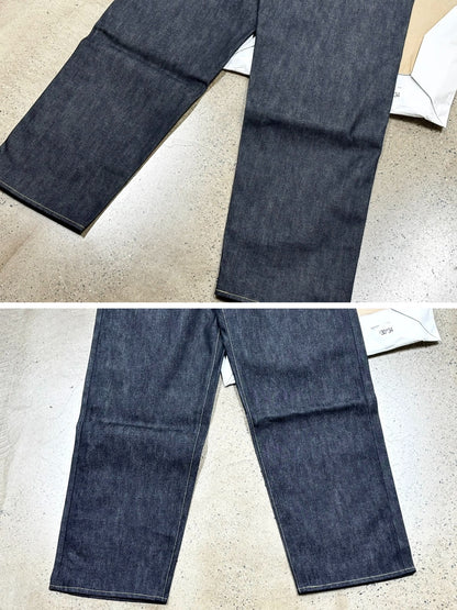 VISVIM Wide Unwashed Denim Jeans W34xL30