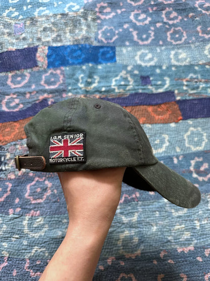 rrl oil wax baseball cap