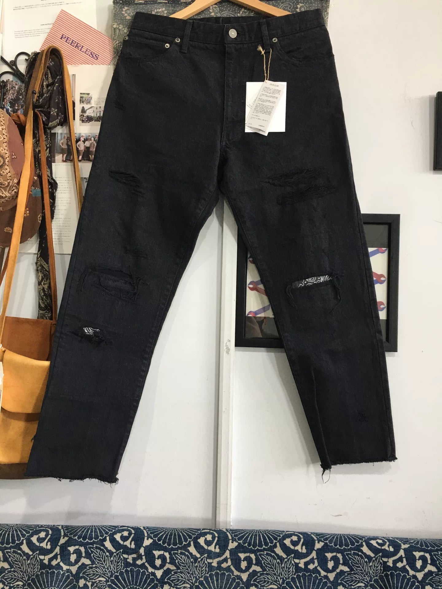 visvim 22ss ict Journeyman Pants in Black