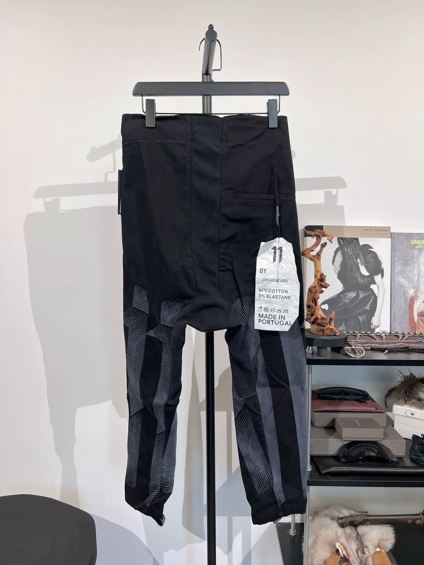 Boris Bidjan Saberi 11bybbs Embroidered Trousers