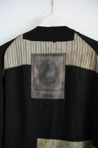 ziggy chen double-faced robe coat