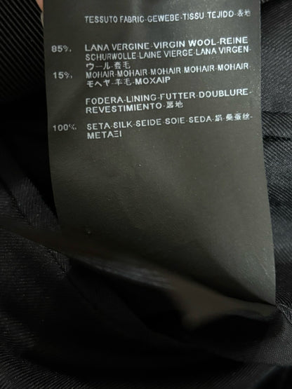 Saint Laurent Structured Dark Gray Blazer