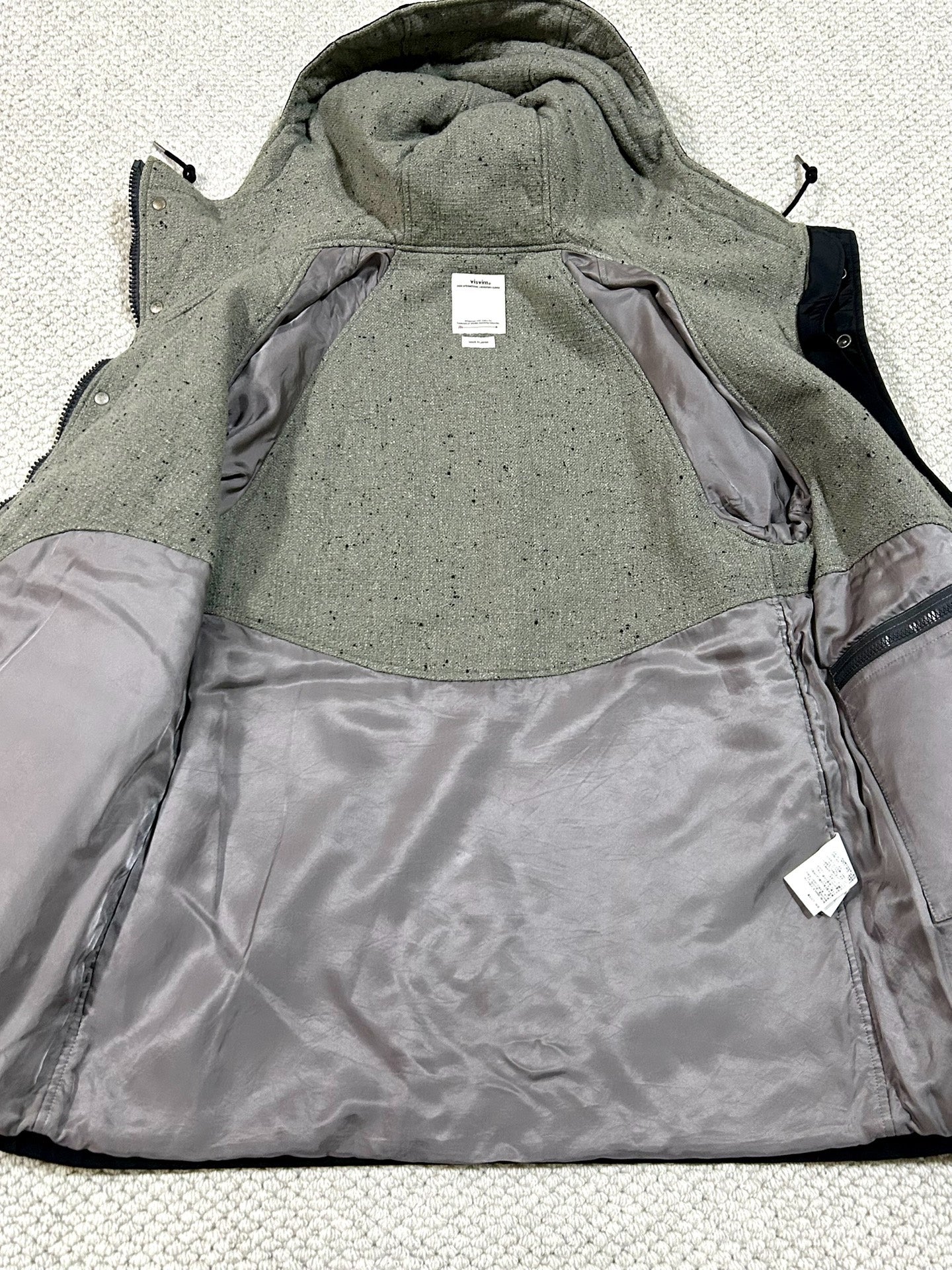 Visvim 19AW Black Oak Parka Jacket