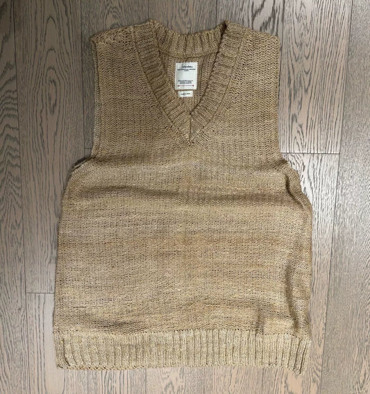 2020AW VISVIM Tussar Silk Knit Vest