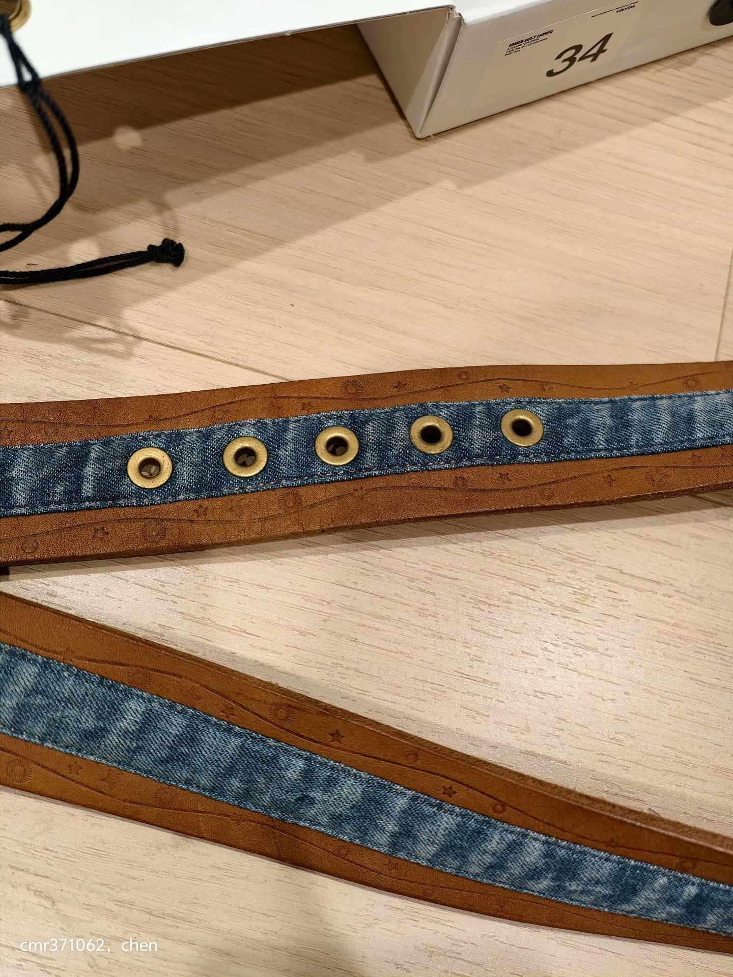 visvim 13AW Nimes Belt 40mm
