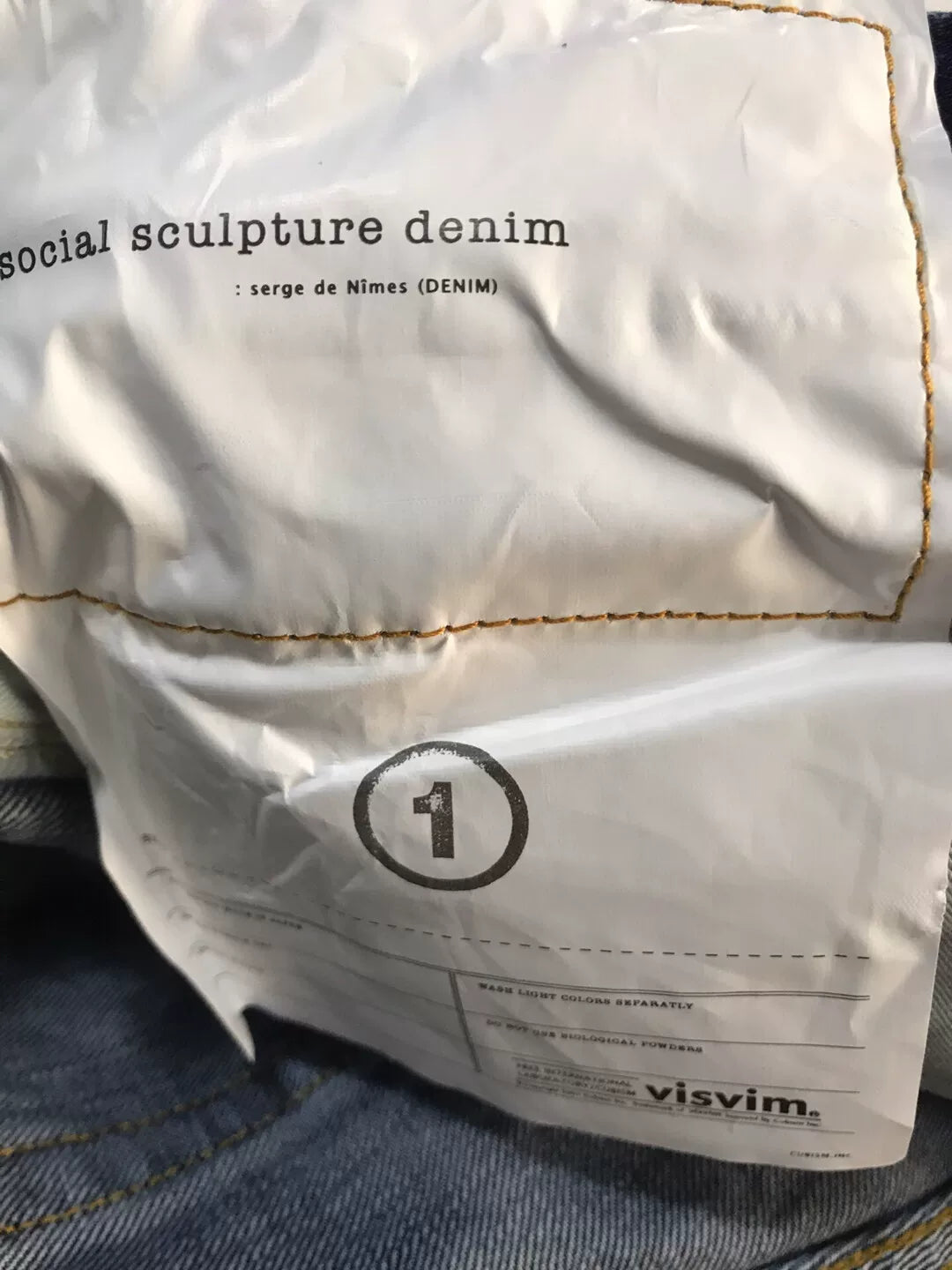 Visvim Social Sculpture Dry Denim-10