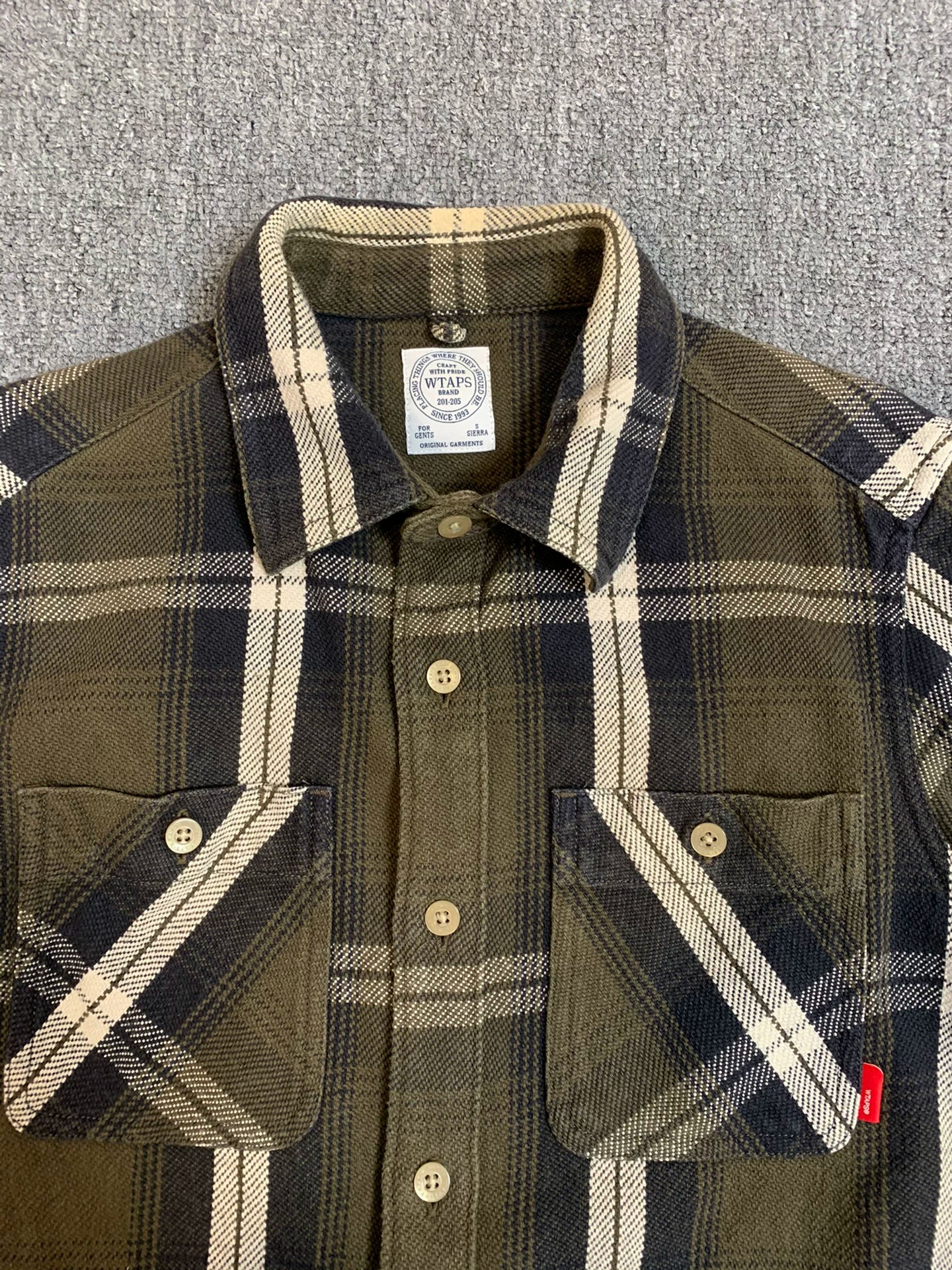 WTAPS UNION LS Check Shirt
