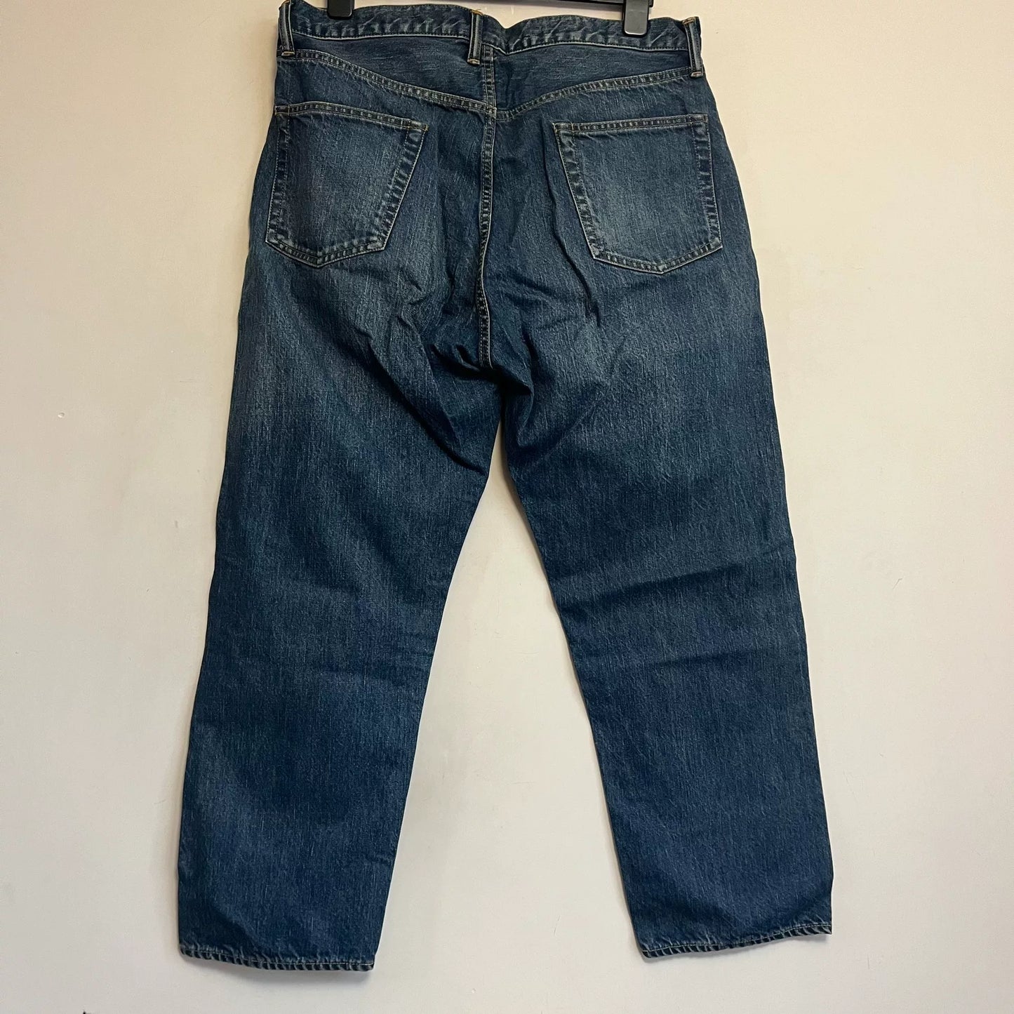 Presse Washed Denim Wide Pants