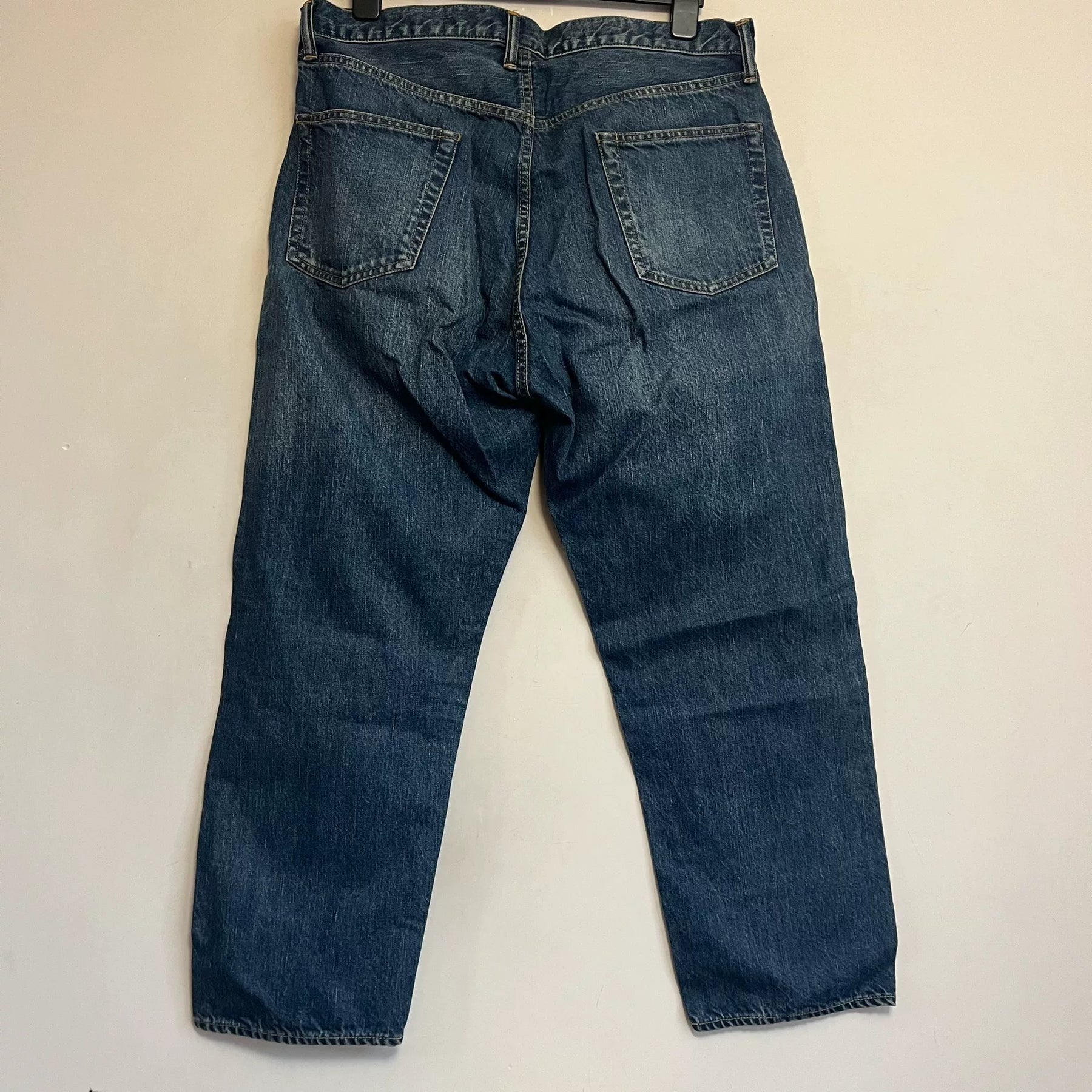 Presse Washed Denim Wide Pants