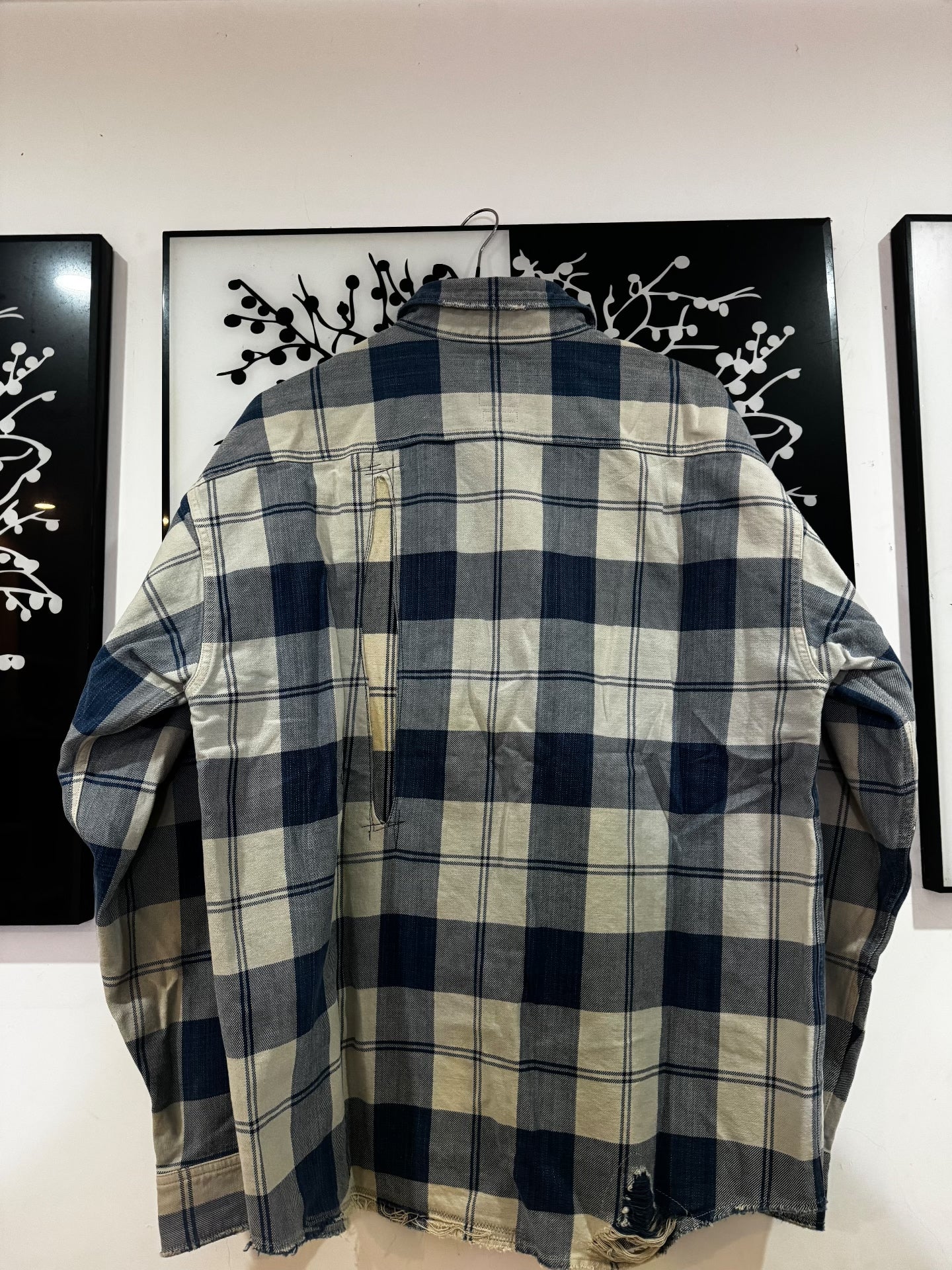 VISVIM 21SS Lumber Check Distressed Shirt