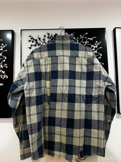 VISVIM 21SS Lumber Check Distressed Shirt