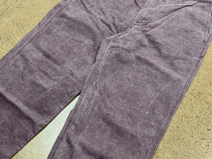 AURALEE Washed Organic Canvas Pants