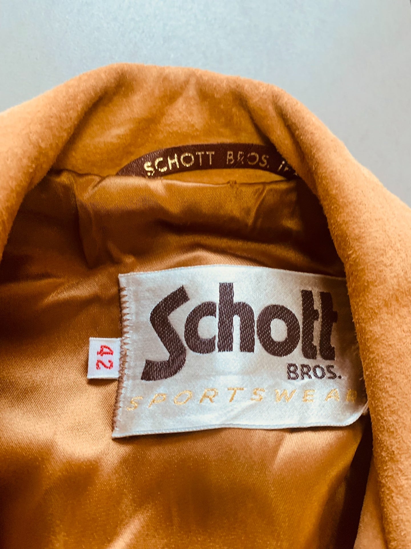 Schott Out-of-Print Retro Leather Jacket