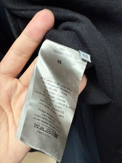 Dior Homme Panel Coat with Missing Button