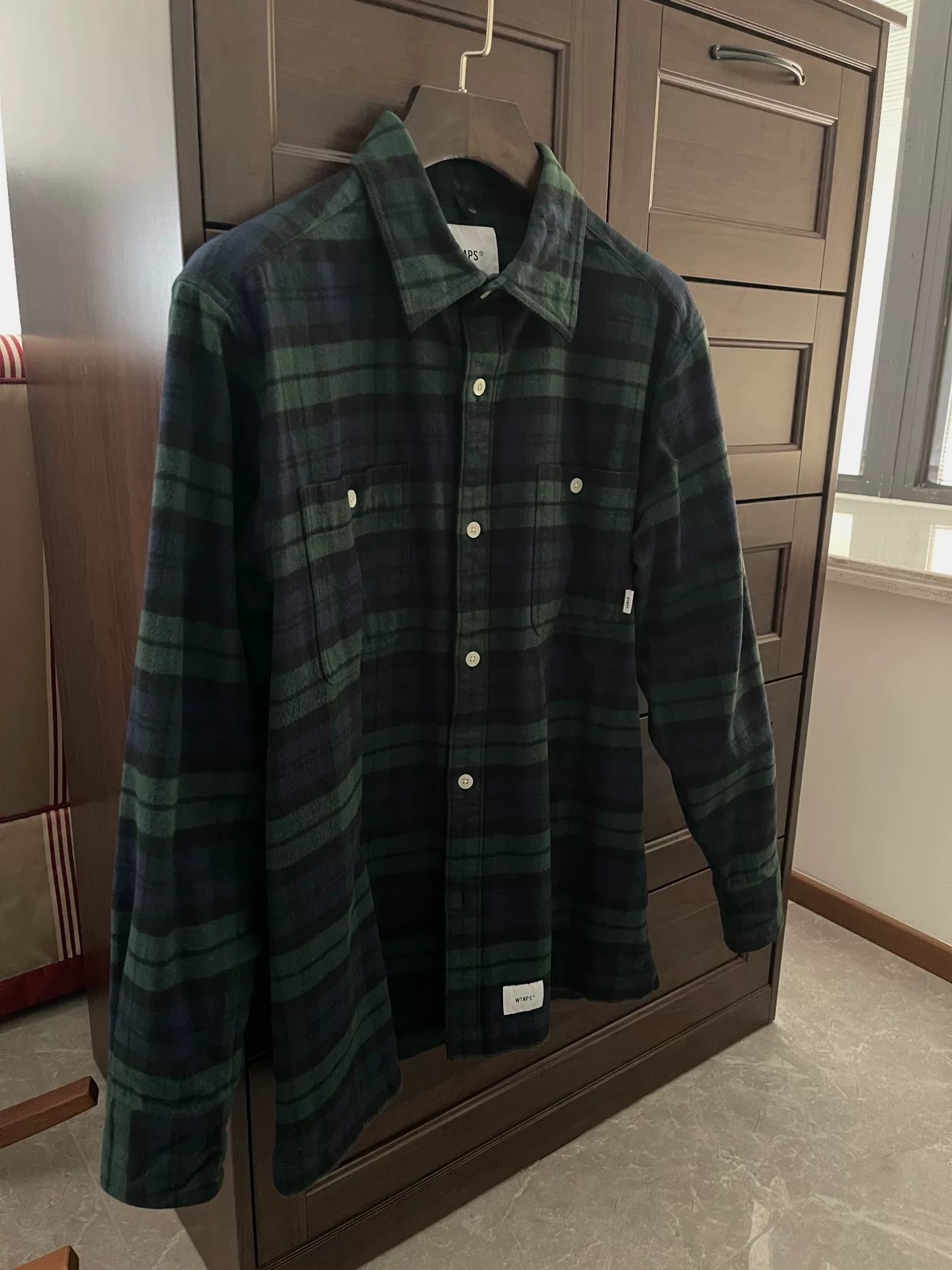 Wtaps Flannel Plaid Shirt