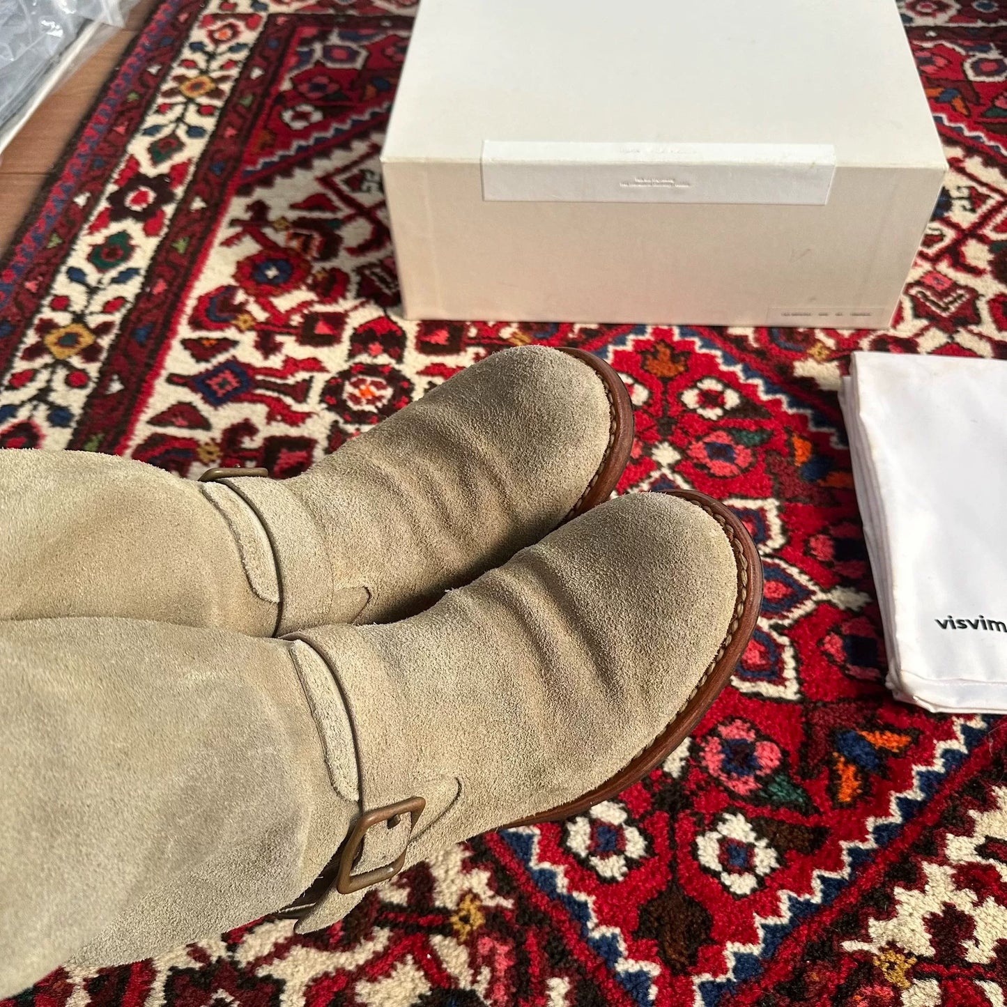 visvim boots in size 8.5