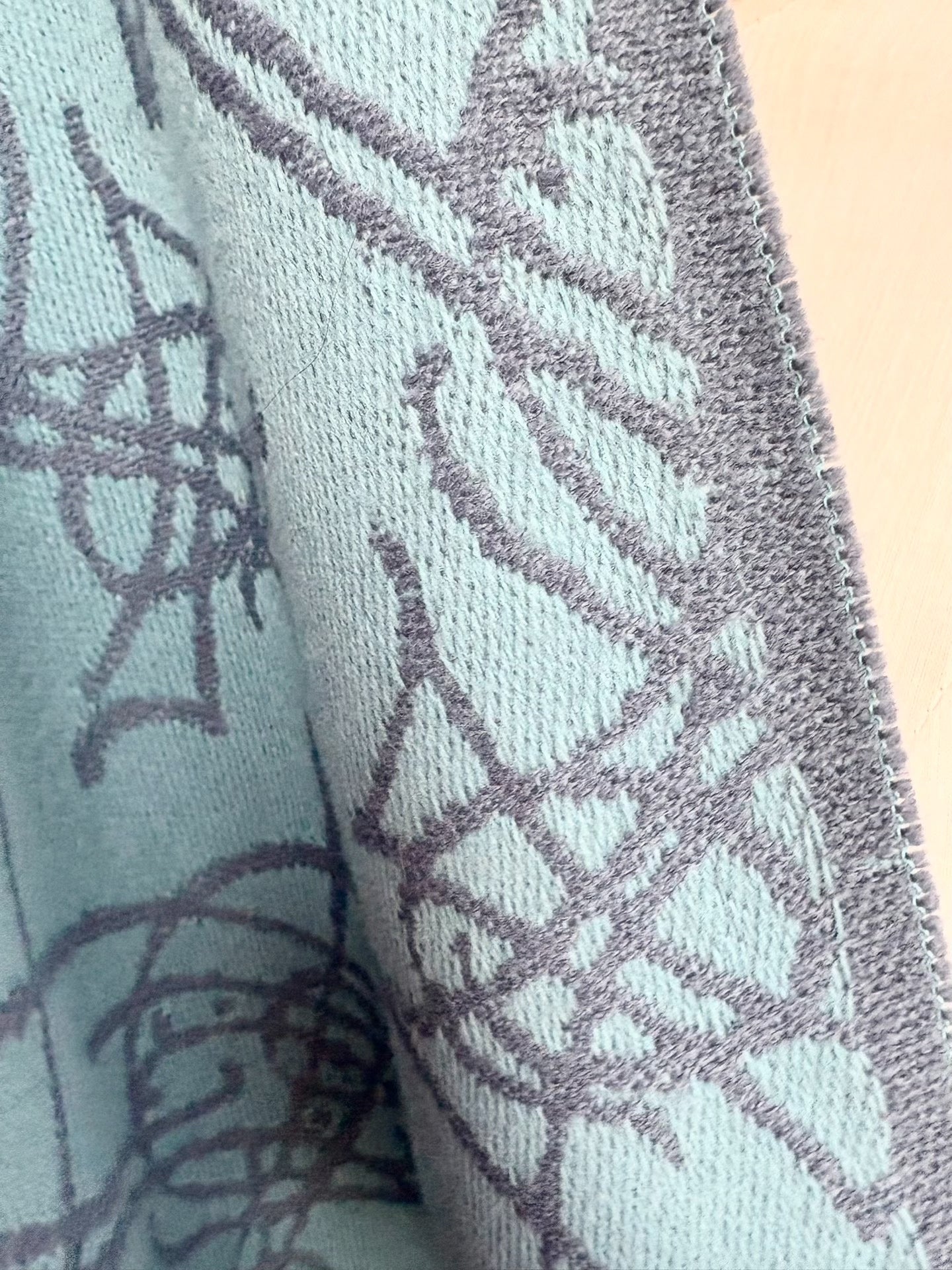 Vivienne Westwood Vintage Blue Print Scarf