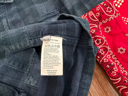 visvim kilgore jacket bandana red sleeves