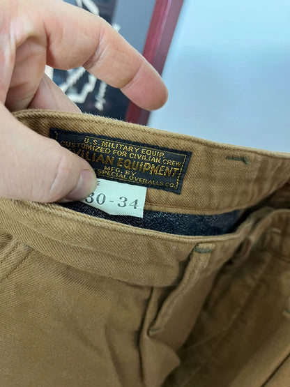 Freewheelers Brown Cargo Pants 30*34