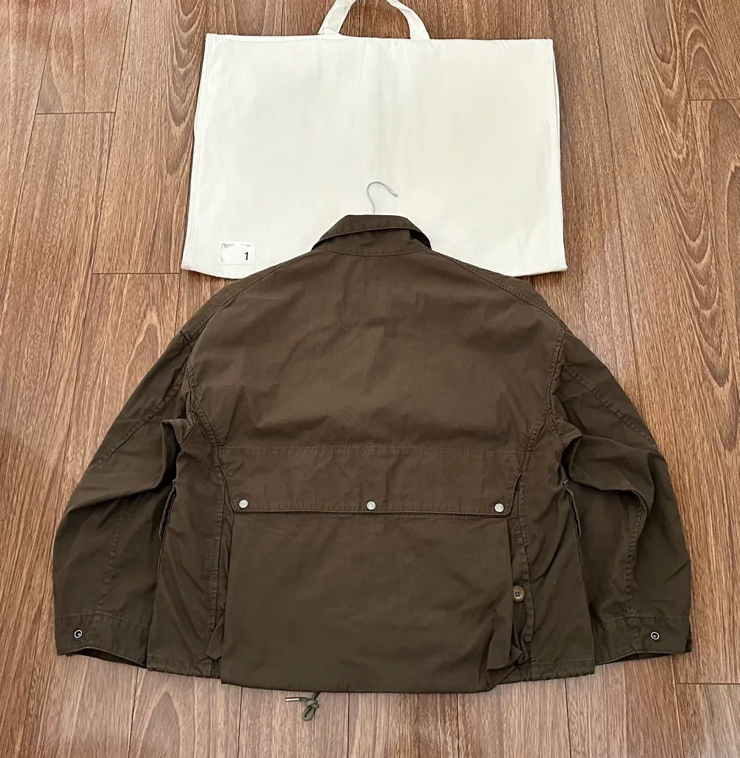 visvim minato hunting jacket special fabric blend