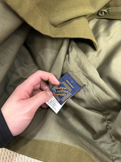 louis vuitton lovers work jacket in green