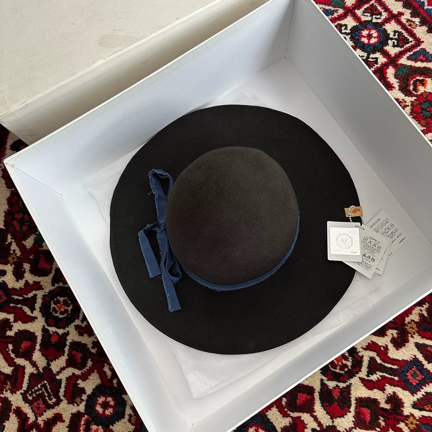 visvim laureate hat kofu black