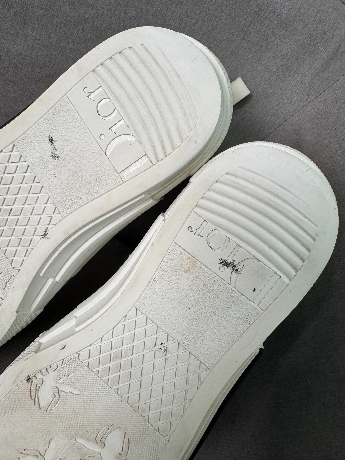 dior b23 stussy high-top sneakers size 42