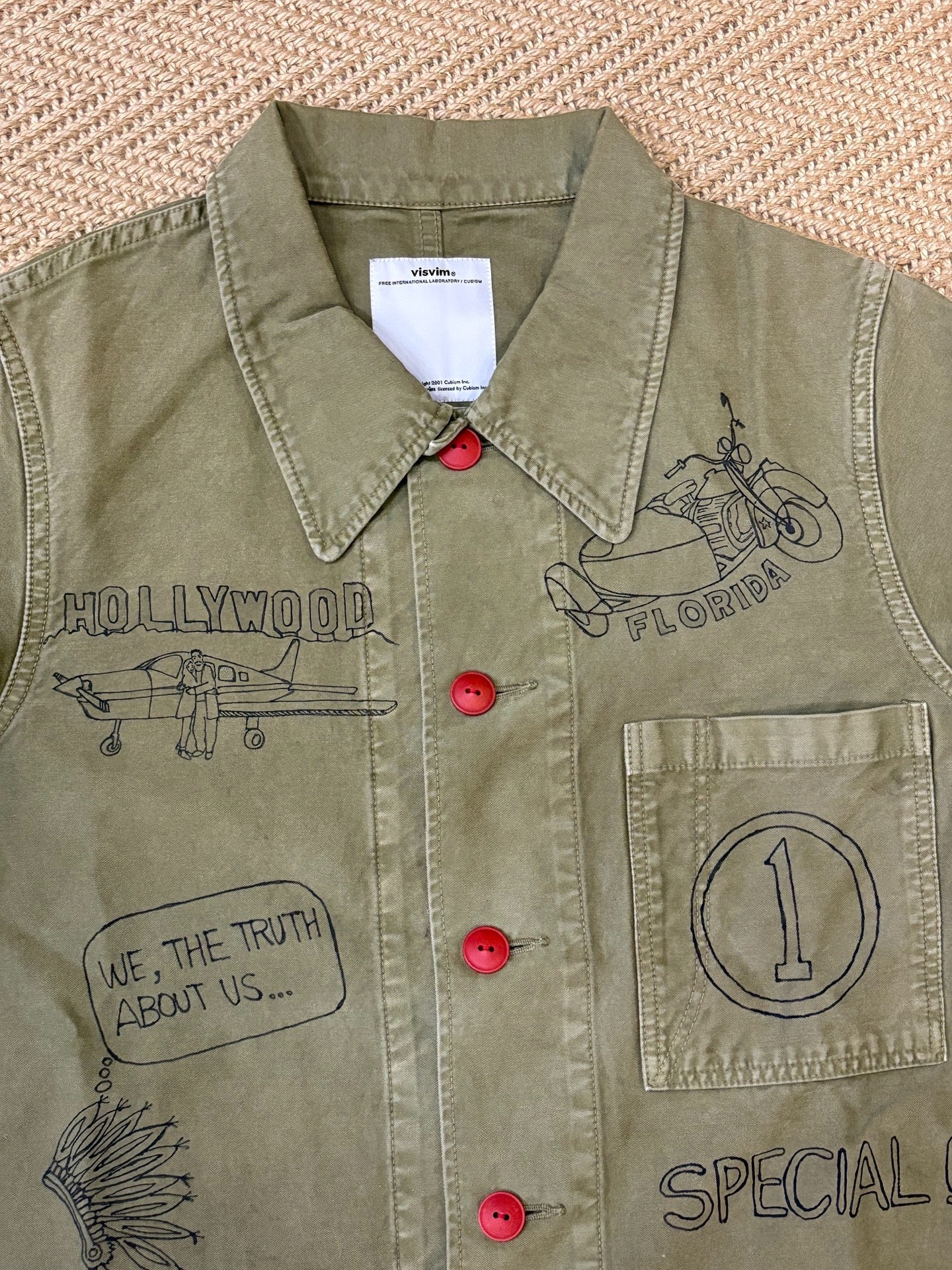 Visvim Travail Coverall Sketches FIL Limited