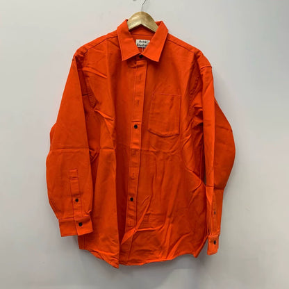 Bright Orange Acne Studios Denim Jacket
